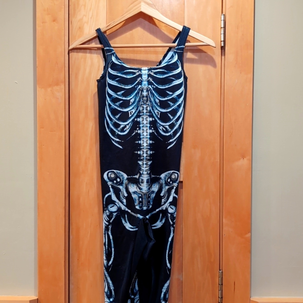 BlackMilk skeleton unitard